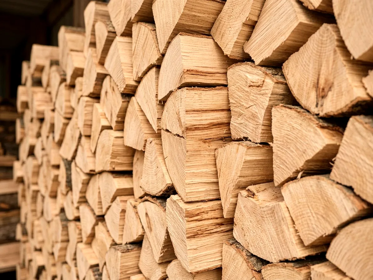 Ясеневые дрова в Газопроводе